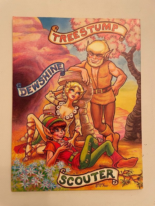 Elfquest # 5 Warp Graphics Graphic Novel Comic Book Pini 7 J260
