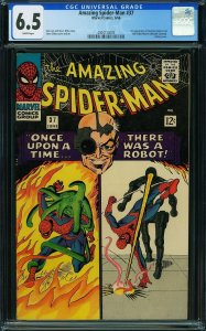 Amazing Spider-Man #37 (Marvel, 1966) CGC 6.5