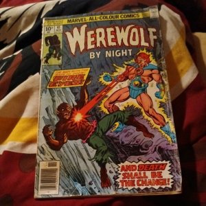 WEREWOLF BY NIGHT #41 Marvel Comics 1976 Brother VooDoo Bronze Age UK variant