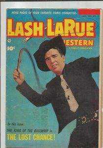 Lash Larue Western #46 ORIGINAL Vintage 1954 Charlton Comics