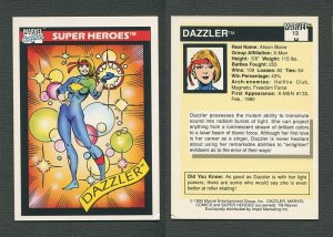 1990 Marvel Comics Card  #13 ( Dazzler )  NM