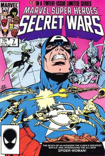 Marvel Super-Heroes Secret Wars #7, NM- (Stock photo)