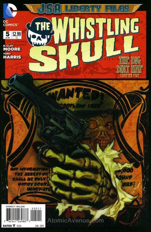 JSA Liberty Files: The Whistling Skull #5 FN; DC | save on shipping - details in