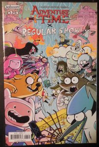 Adventure Time/Regular Show #1 Subscription Cover - Jorge Corona (2017)