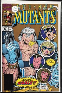 The New Mutants #87 (1990) New Mutants [Key Issue] 2nd print
