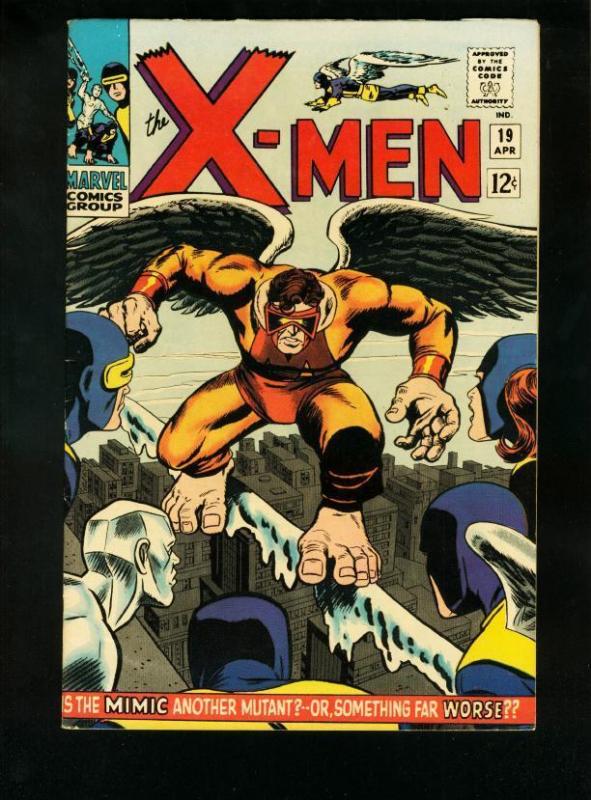 X-MEN #19 1966-1st MIMIC-SILVER AGE MARVEL VF