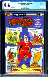 Radioactive Man Colossal #1 Bongo Comics 1995 CGC 9.6 Simpsons 