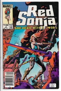 Red Sonja #3 (3rd Series) Marvel Comics 1983  FN  n183x