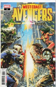 West Coast Avengers #6 (2025) West Coast Avengers / Avengers West Coast