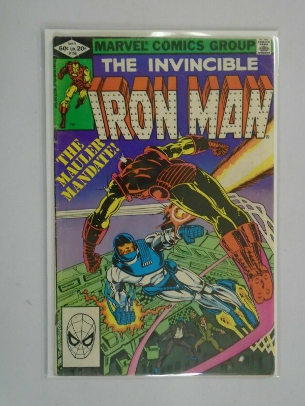 Iron Man #156 4.0 VG (1982 1st Series)