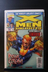 X-Men Unlimited #16 Newsstand Edition (1997)