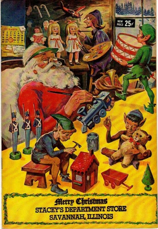 MERRY CHRISTMAS (1969 Classics Illustrated Reprint) VF COMICS BOOK