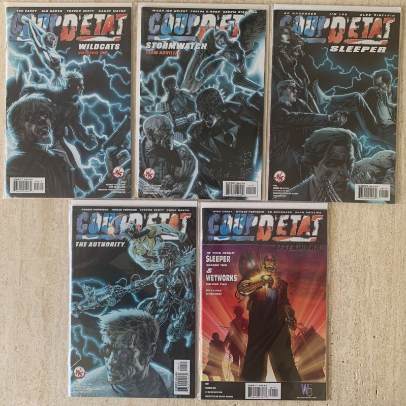 WILDSTORM LOT OF 36: THE PATRIOT 1-10, COUNTDOWN 1-8, CYBERNARY 2.0 1-6, MORE!