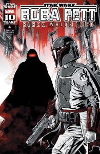 Star Wars: Boba Fett - Black, White and Red #4 Luke Ross Variant