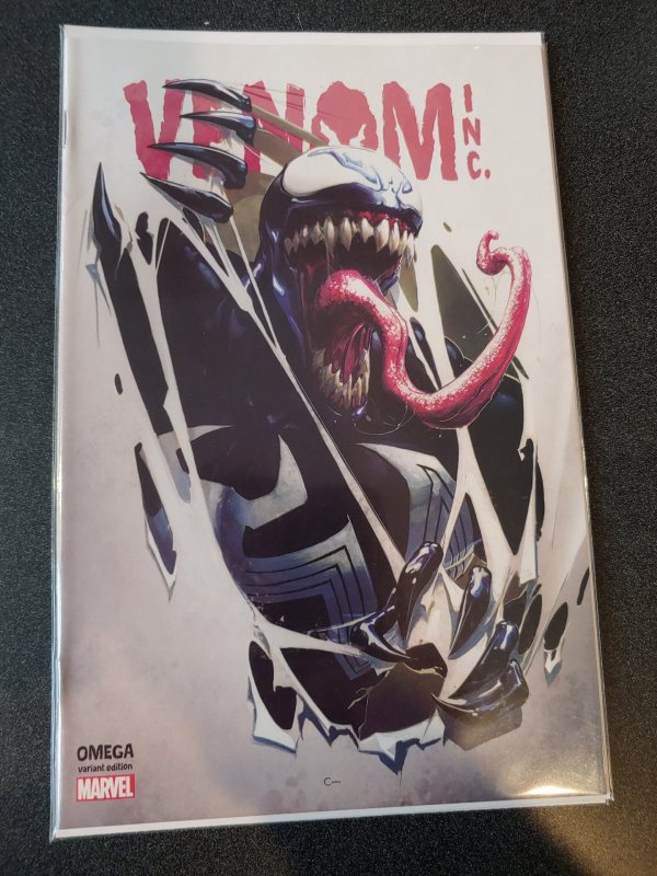 AMAZING SPIDER-MAN VENOM INC OMEGA #1 CLAYTON CRAIN COMICXPOSURE EXCLUSIVE