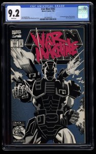 Iron Man #282 CGC NM- 9.2 White Pages 1st Full War Machine!