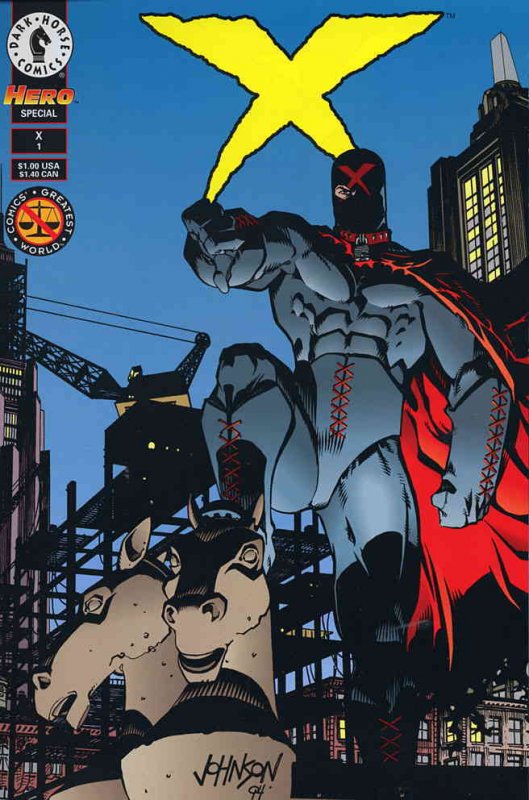 X Hero #1 VF ; Dark Horse | Comics Greatest World