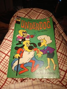 Underdog #8 Bronze Age 1976 Whitman Comic Hannah Barbara Super Hero Cartoon