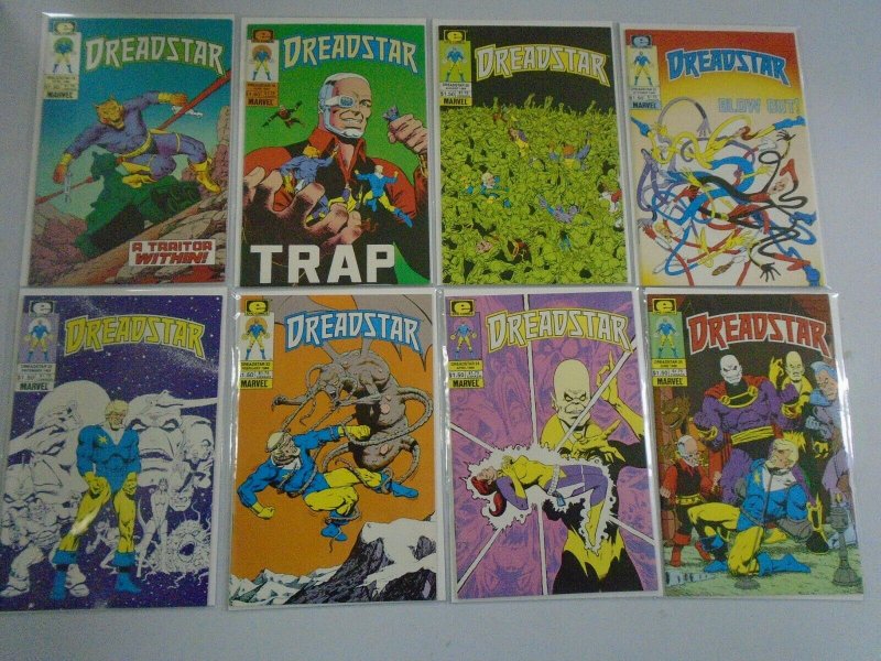 Dreadstar Comic lot 43 different from #2-55 + annual avg 8.5 VF+ (1983-90)