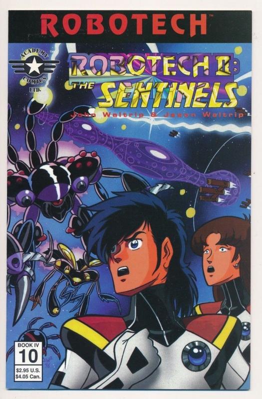 ROBOTECH II : The Sentinels Book IV #10 Academy Comics Ltd 1996 ~ VF/NM (PF285) 
