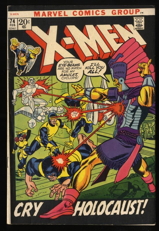 X-Men #74 FN- 5.5 Marvel Comics