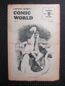 1969 Captain George's COMIC WORLD Fanzine #19 G/VG 3.0 W.R. Hearst / Whizzbang