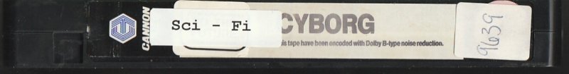 Cyborg  VHS Pre Used Jean Claude Van Demme Sci-fi epoc