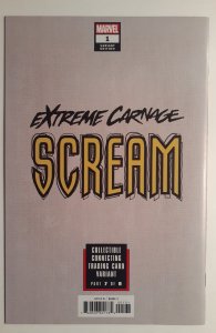 Extreme carnage : Scream #1 Variant 3 trading card variant #7 of 9