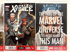 3 Cable & X-Force Marvel Comic Books # 14 15 16 X-Men Wolverine Deadpool 32 EJ10