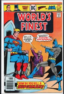 World's Finest Comics #240 (1976) Superman and Batman