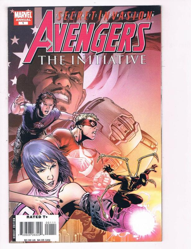 Avengers The Initiative Annual # 1 NM Marvel Comic Book Iron Man Spider-Man S80