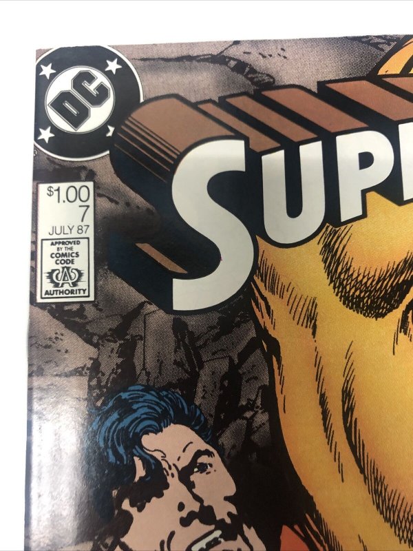 Superman (1987) # 7 (NM) Canadian Price Variant • CPV • John Byrne • DC