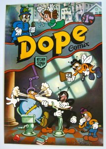 Dope Comix poster 1 - 24 x 16 -  Leslie Cabarga  - underground comix