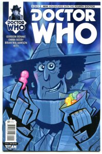 DOCTOR WHO #1 E, NM, 4th, Tardis, 2016, Titan, 1st, more DW in store, Sci-fi