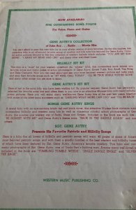 Here Comes Santa Claus Gene Autry piano sheet music 1947,C all my sheet!