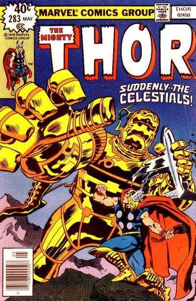 Thor (1966 series)  #283, Fine+ (Stock photo)