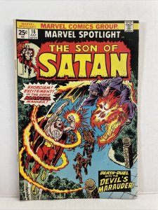 Marvel Spotlight #16 Son Of Satan