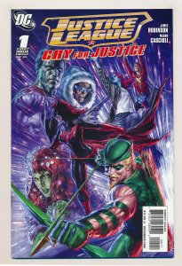 Justice League Cry for Justice (2009 DC) #1 VF+