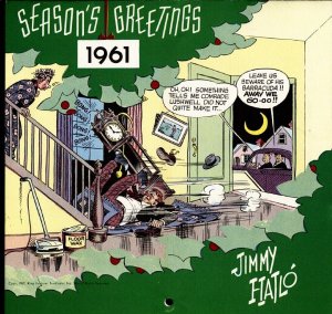 They'll Do It Every Time 1961 Calendar-Jimmy Hailo RARE