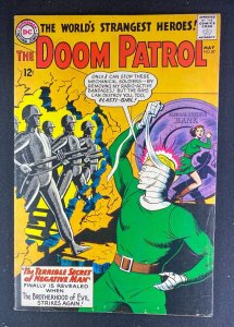 Doom Patrol (1964) #87 FN (6.0) Robot Cover Bob Brown Negative Man