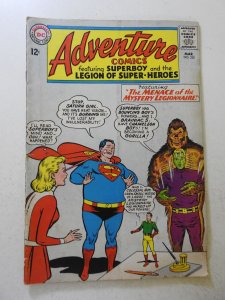 Adventure Comics #330 (1965) GD Condition centerfold detached