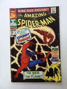 The Amazing Spider-Man Annual #4 (1967) VG- condition