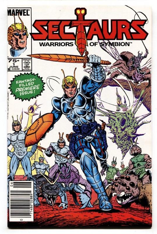 Sectaurs #1 1985 Marvel Comic Book NM-