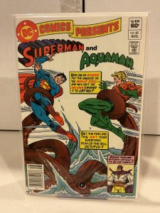 DC Comics Presents #48 1982 Superman! Aquaman! 9.0 (our highest grade)