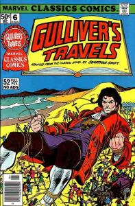 Marvel Classics Comics #6 FN ; Marvel | Gulliver's Travels