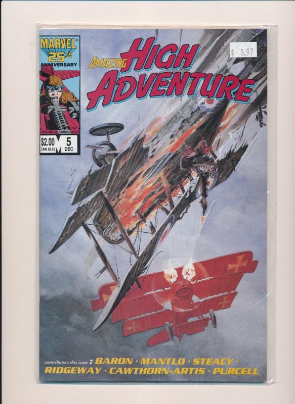 Marvel LOT OF 3- AMAZING HIGH ADVENTURE #1, #2, #5  VF/NM (PF251)