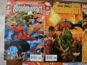 7 DC SHADOWPACT Comic Book: #9 #11 #13 #14 #15 #19 #21 (2007 2008)