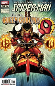Amazing Spider-Man (2018) #88 (#891) NM 1st App Goblin Queen Arthur Adams Cover
