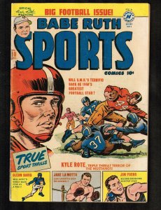 Babe Ruth Sports #10 ~ Big Football Issue! ~ (3.5) WH