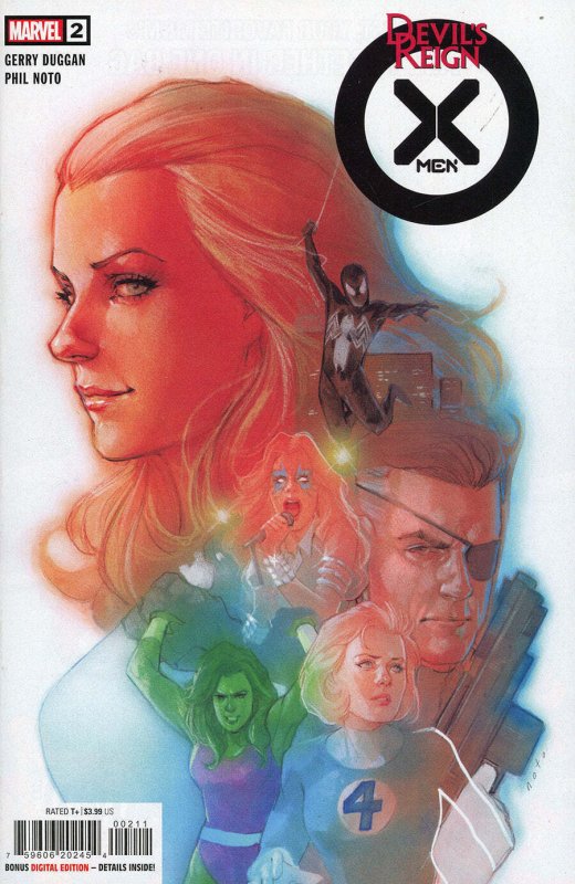 Devils Reign: X-Men #2 - Cover A - Regular Phil Noto Cover 759606202454